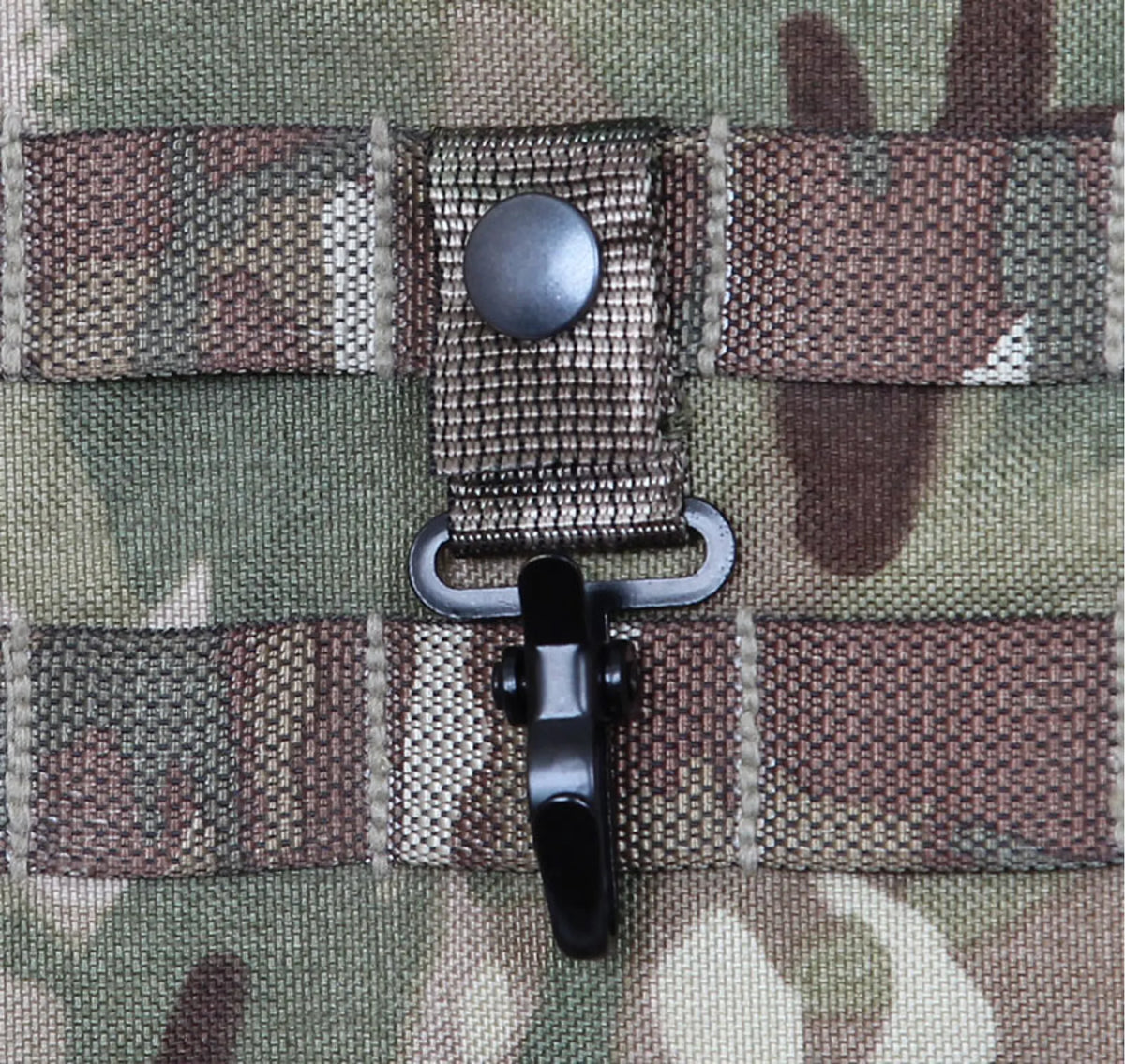 Virtus MOLLE Black Helmet Dog Clip