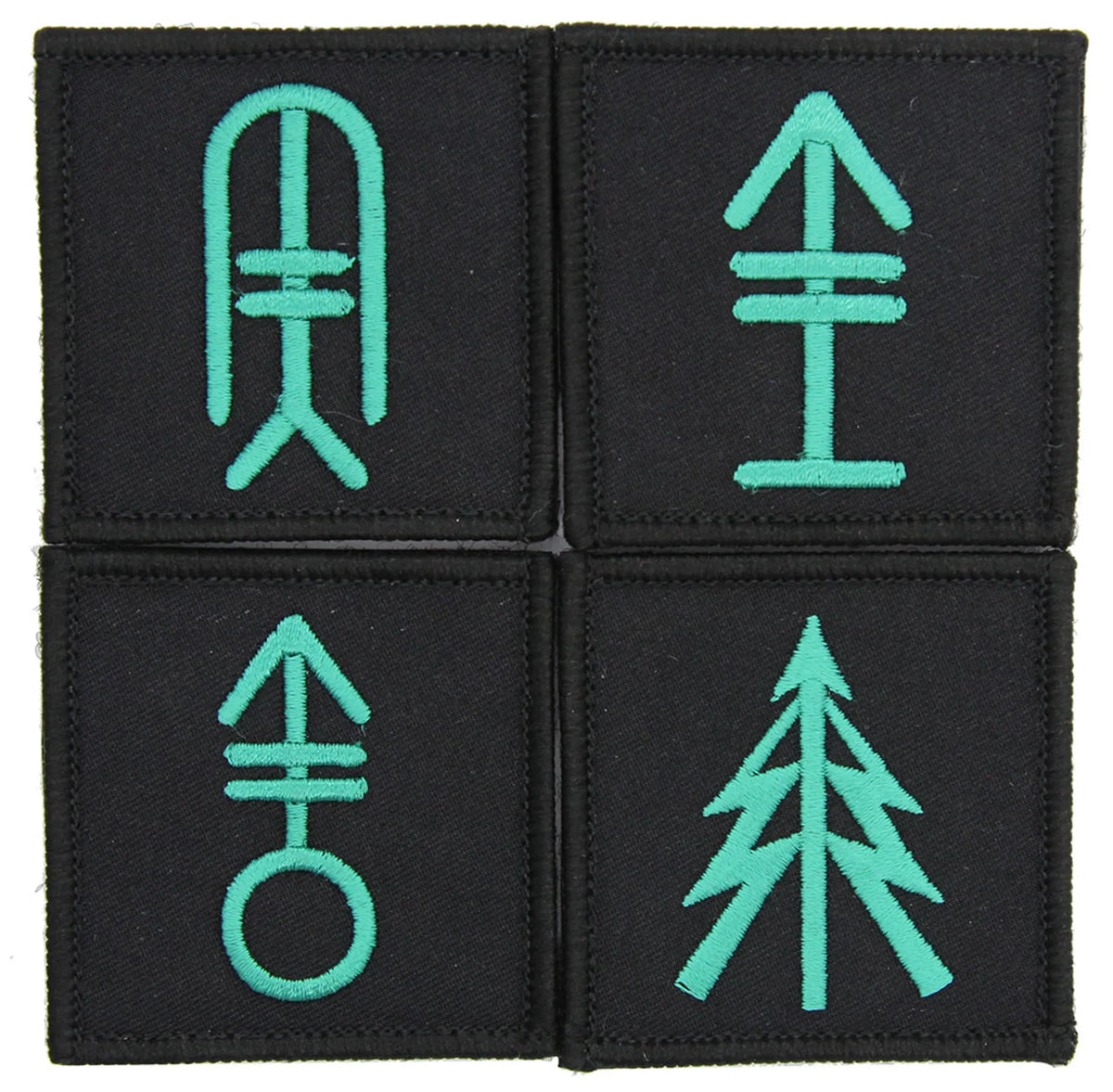 Royal Irish Trade Badges Hook and Loop