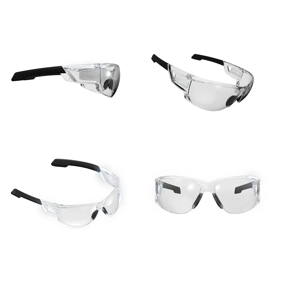 Mechanix Tactical Type N Clear Frame Lens Safety Glasses