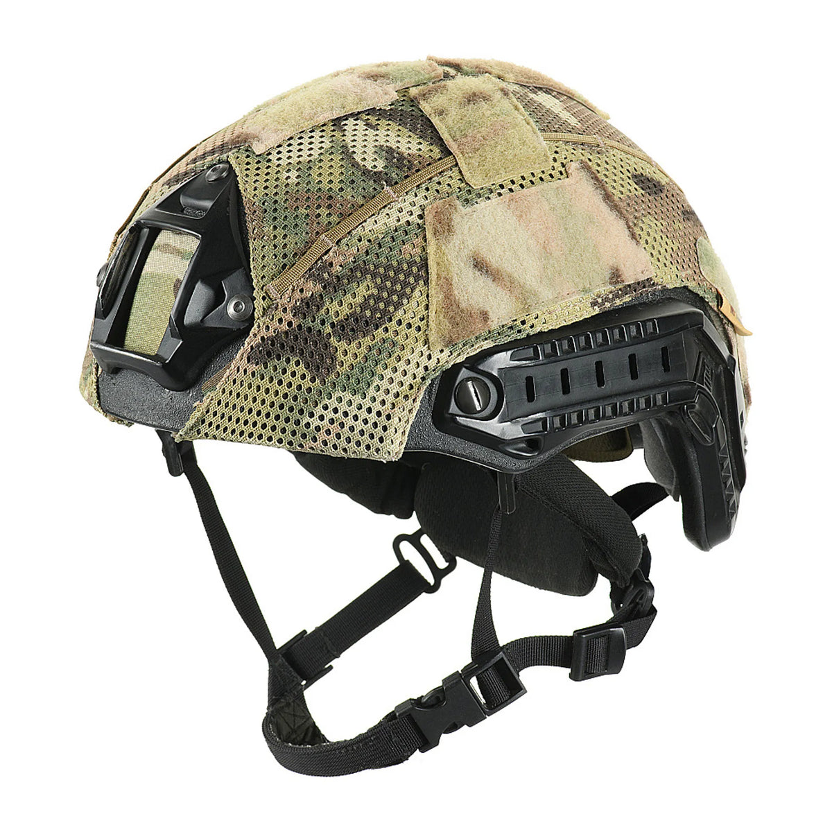 M-TAC Shroud Helmet Cover Multicam <span>designed specifically for the TOR-D helmet or its equivalents high cut helmets</span>