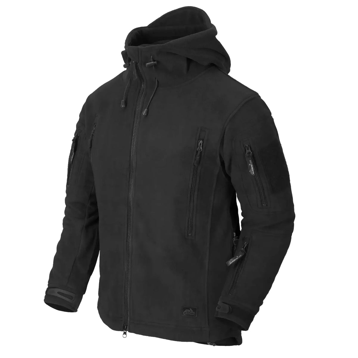 Helikon Patriot Double Fleece Jacket Black, thick, old-school fleeces