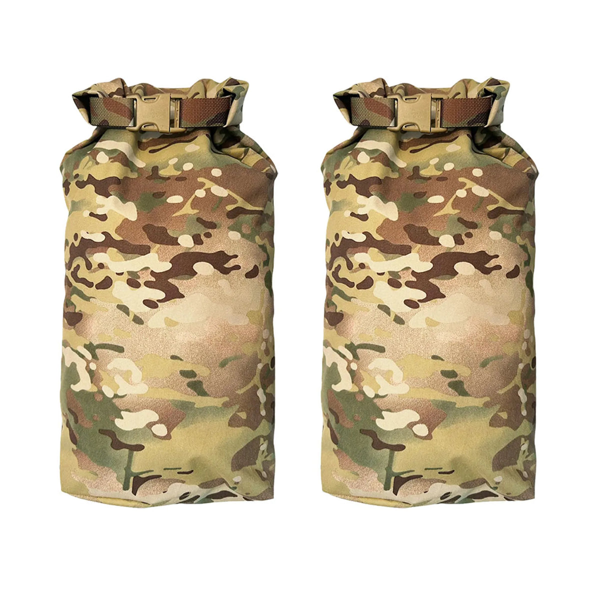 Vector Overwatch Roll Top Side Pouches 1 Pair Multicam