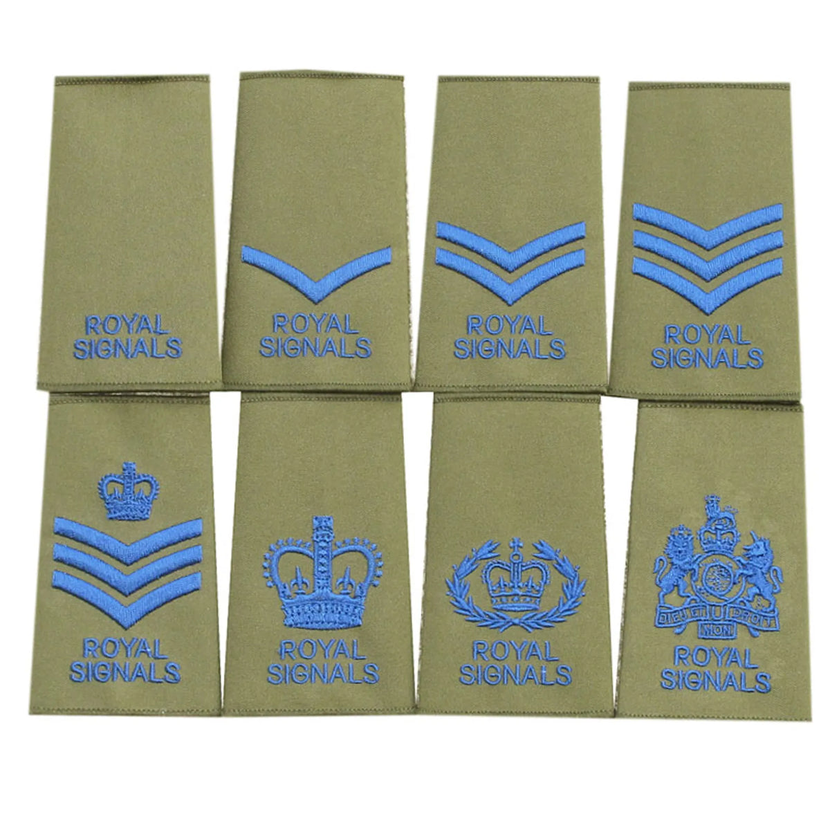 Royal Signals OD PCS Rank Slides