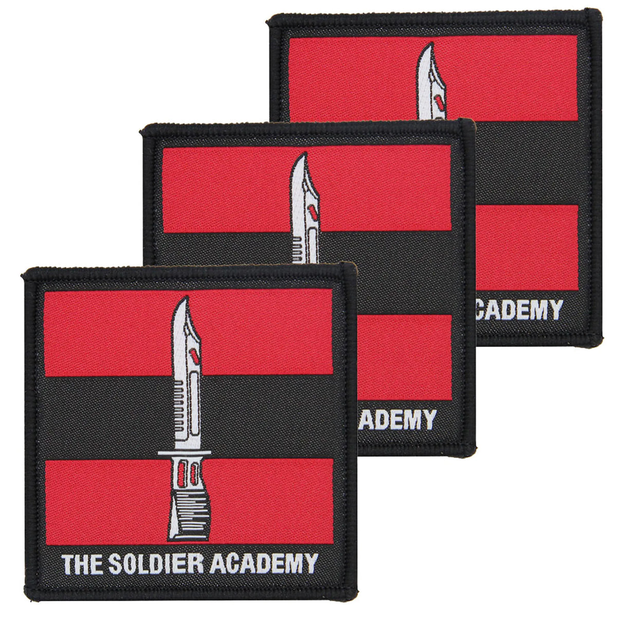 Soldier Academy Hook and Loop TRF x3 TRF Pack