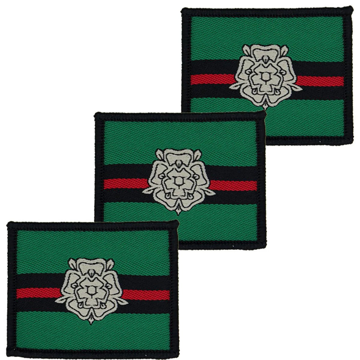Royal Yorkshire Regiment Hook and Loop TRF x3 TRF Pack