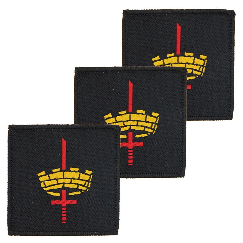 London District Black Hook and Loop TRF x3 TRF Pack