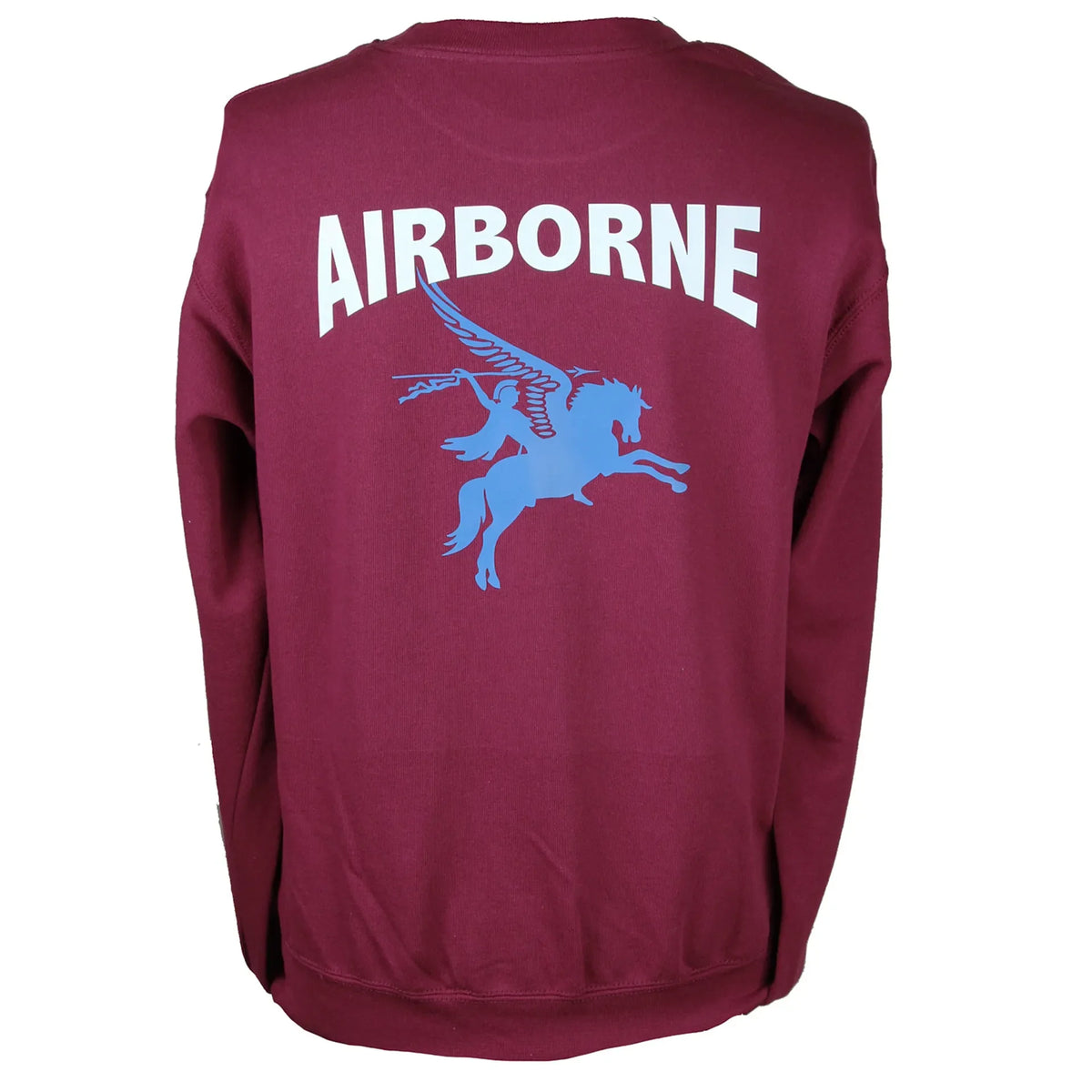 Maroon Pegasus Airborne Sweatshirt