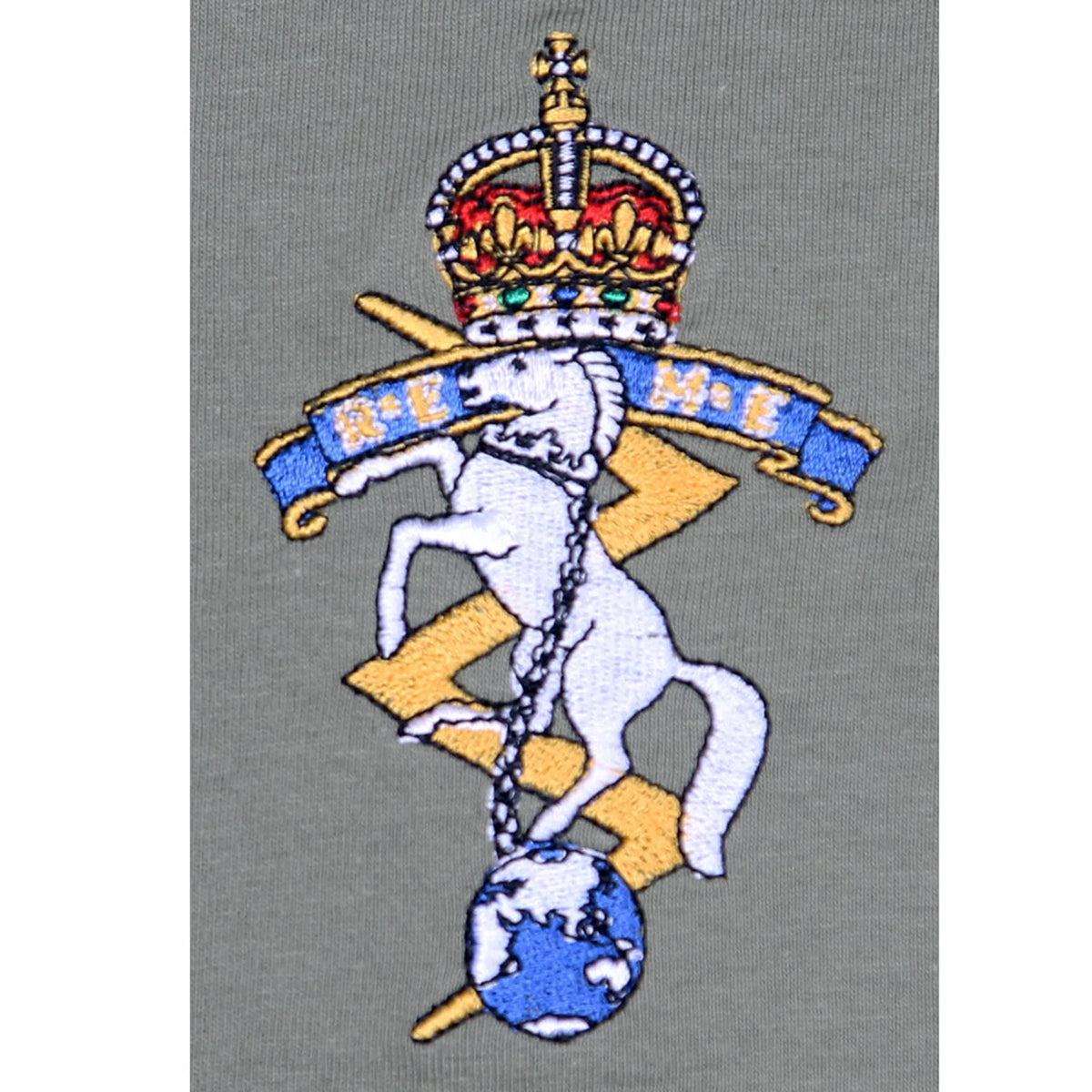 Royal Electrical Mechanical Engineers Kings Crown REME OD T Shirt
