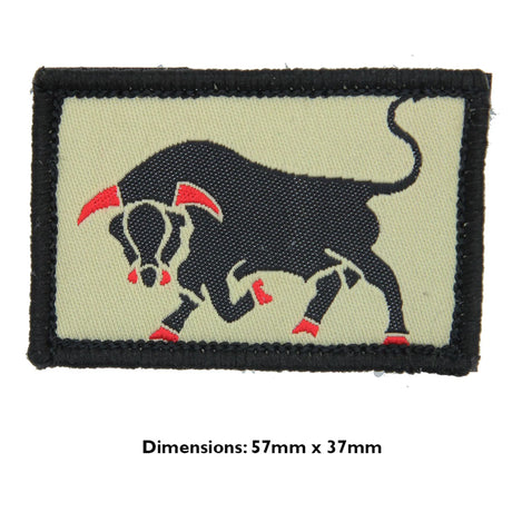 11th Brigade Helmet-Hat Hook & Loop Morale Patch