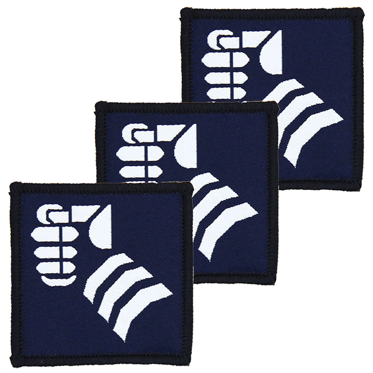 20th Armoured Brigade Combat Team Blue White TRF Hook and Loop TRF x3 TRF Pack