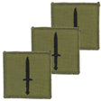 FRMU 3 CDO Bde Olive Black Hook and Loop Flash x3 TRF