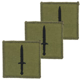 FRMU 3 CDO Bde Olive Black Hook and Loop Flash x3 TRF