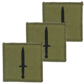 FRMU 3 CDO Bde Olive Black Hook and Loop Flash x3 TRF