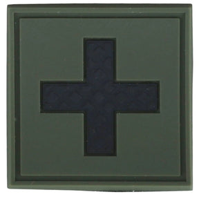 Medics Cross Hook and Loop Backed Patch