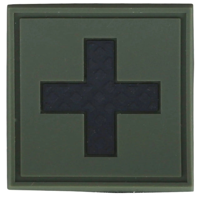 Medics Cross Hook and Loop Backed Patch
