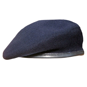 Navy Blue Officers Small Crown Beret