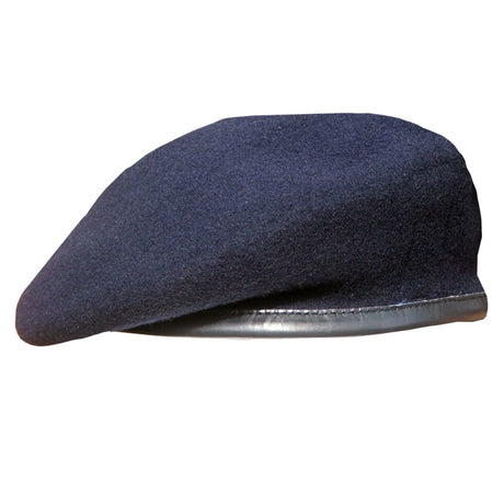 Navy Blue Officers Small Crown Beret