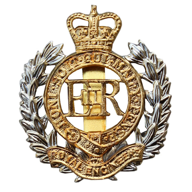 Royal Engineers Metal Cap Badge