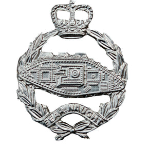 Royal Tank Regiment RTR Metal Cap Badge