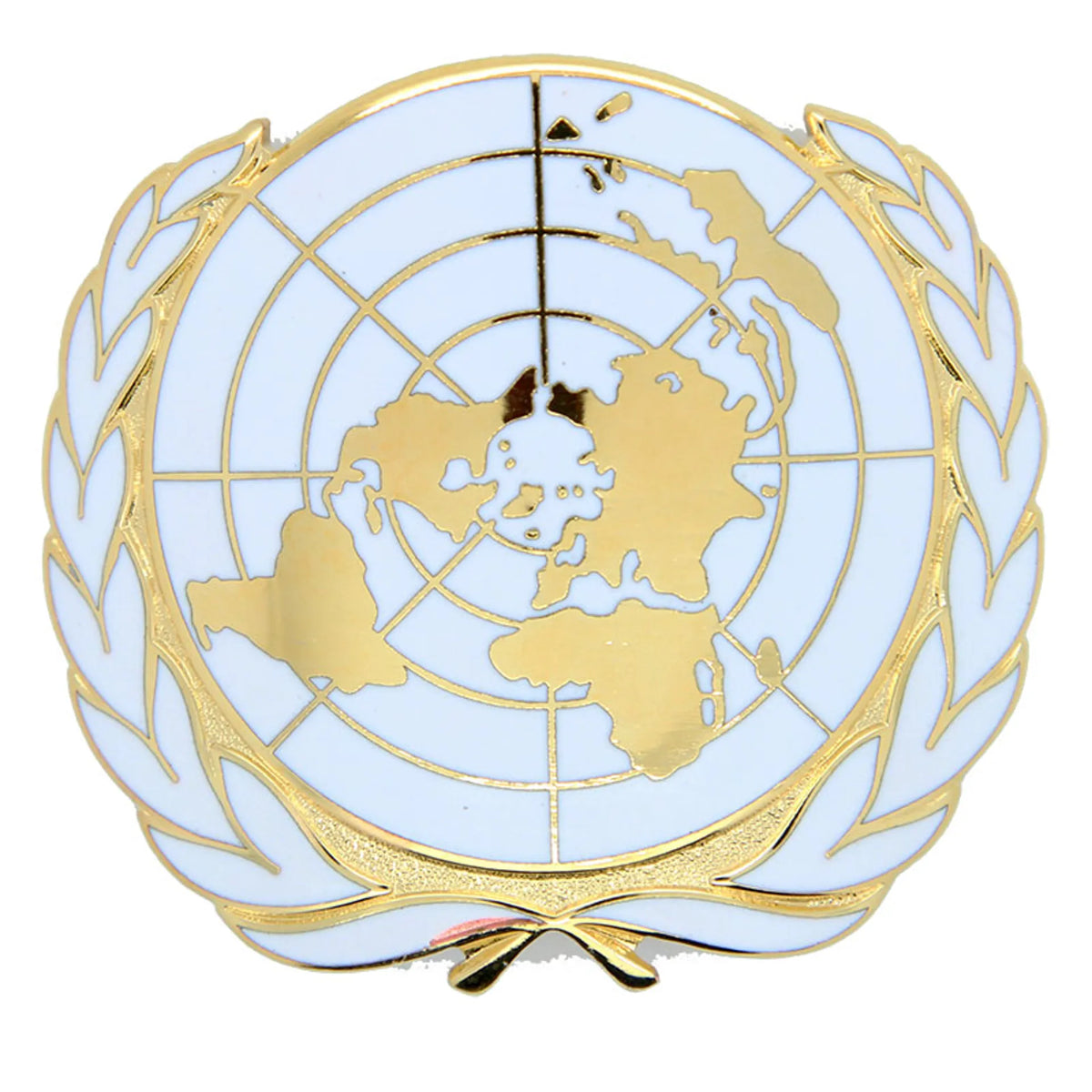 United Nations UN Metal Cap Badge