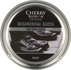 Cherry Blossom Regimental Parade Gloss Polish Black