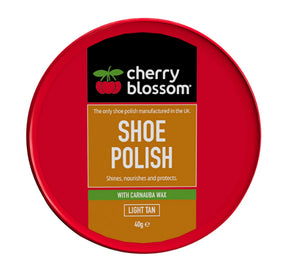 Cherry Blossom Boot Polish Light Tan