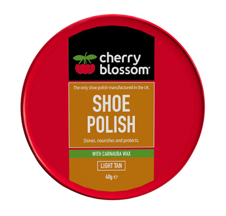 Cherry Blossom Boot Polish Light Tan