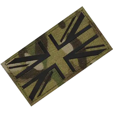 First Strike Multicamo IR Union Jack Hook and Loop Flag 9x5cm