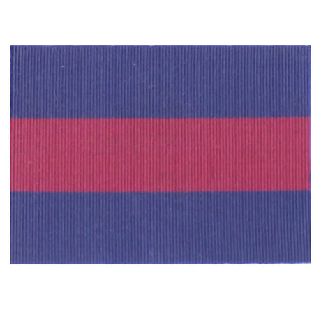 Guards Blue-Red-Blue Beret Backing woven ribbon, 70mm in width