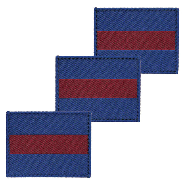 Guards Division Hook and Loop TRF x3 TRF Pack Blue Red Blue Flash