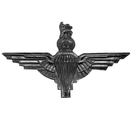 Parachute Regt Black Kings Crown Cap Badge