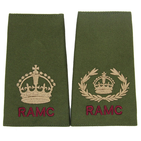 RAMC Olive PCS Rank Slides