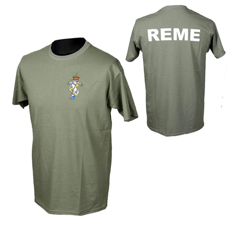 Royal Electrical Mechanical Engineers Kings Crown REME OD T Shirt