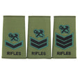 REME Rifles Artificer Rank Slides