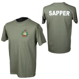 Royal Engineers Kings Crown OD T Shirt