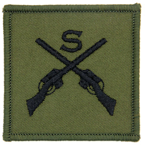 Snipers Symbol Subdued Hook and Loop Patch