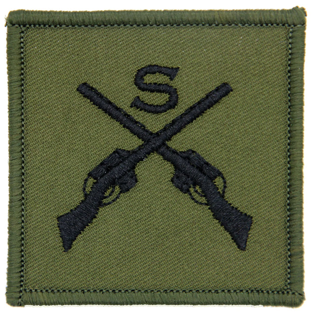 Snipers Symbol Subdued Hook and Loop Patch