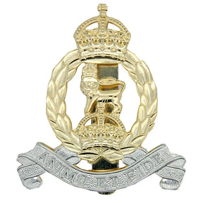 AGC Kings Crown Cap Badge