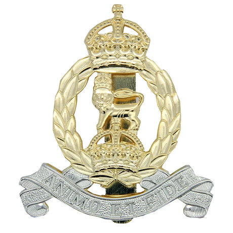 AGC Kings Crown Cap Badge