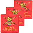 Army Headquarters Kings Crown TRF x3 TRF Pack