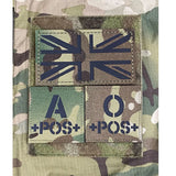 First Strike Multicamo IR Scottish Hook and Loop Flag 8x5cm