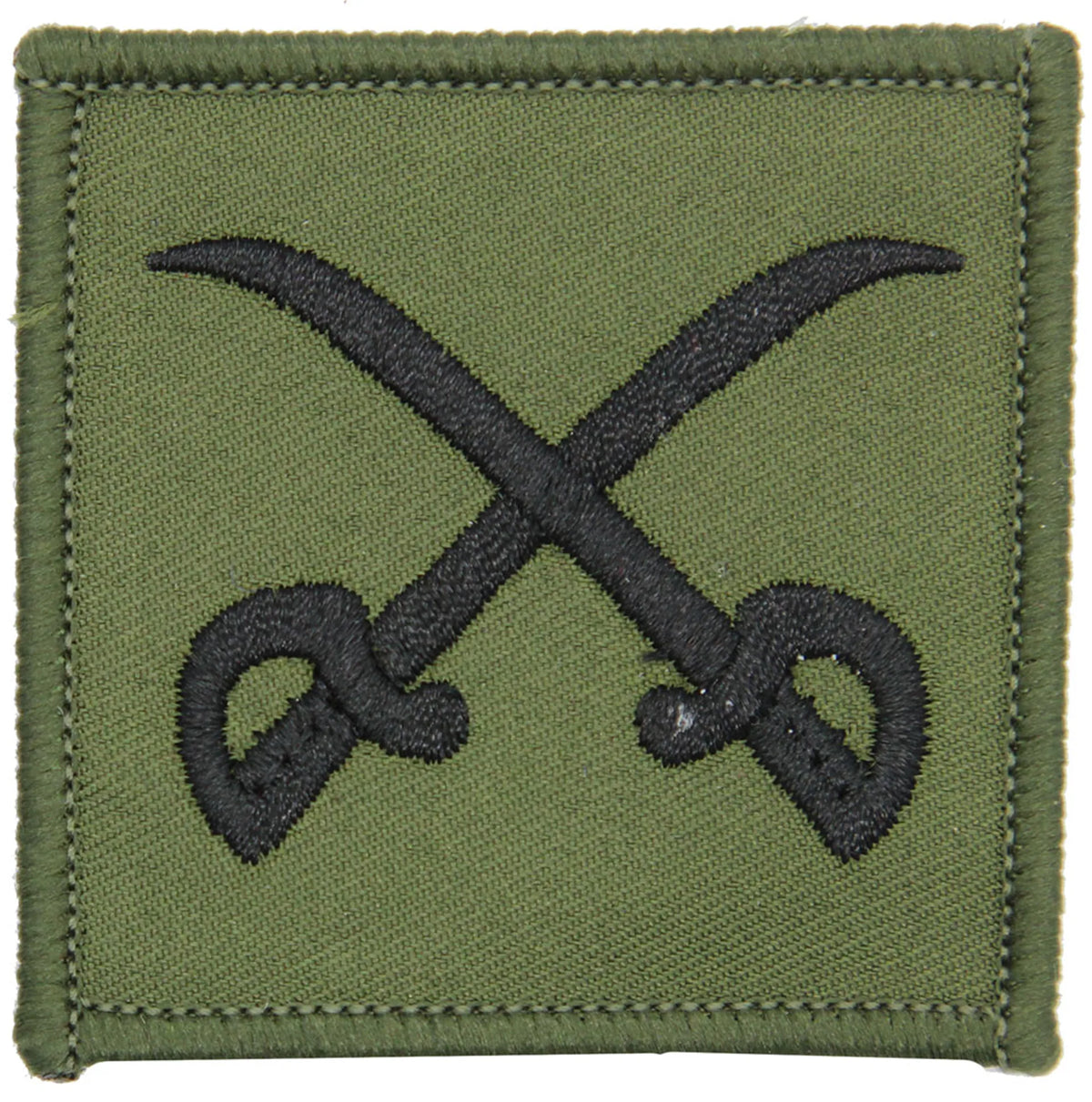 Assistant PTI Crossed Sword Olive Patch