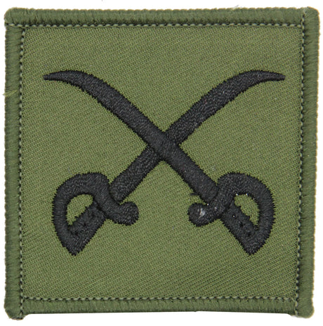 Assistant PTI Crossed Sword Olive Patch