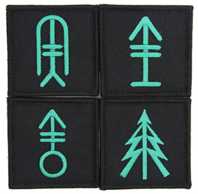 Royal Irish Trade Badges Hook and Loop