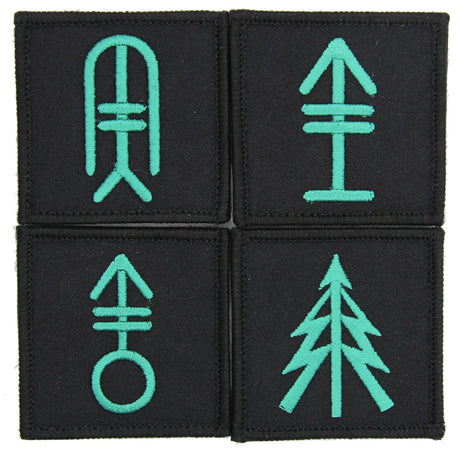 Royal Irish Trade Badges Hook and Loop