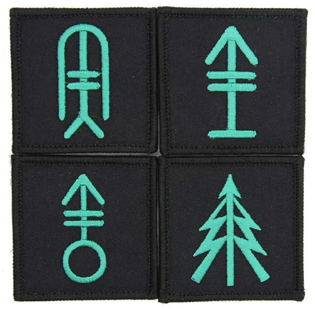 Royal Irish Trade Badges Hook and Loop
