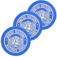 United Nations UN Round Shoulder Badge x3 Badges
