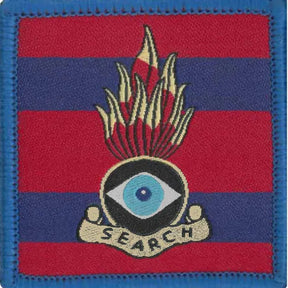 Royal Engineers Search Teams Hook and Loop Morale Patch