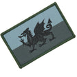 Welsh 3 Colour MTP Green Hook and Loop Flag