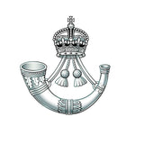 Rifles Kings Tudor Crown Cap Badge
